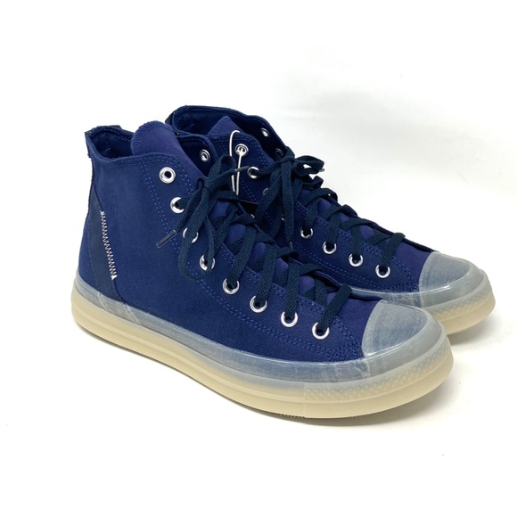 Converse CTAS CX Stretch All Star High Top Navy Canvas Women Sneakers A03295C - Picture 8 of 10
